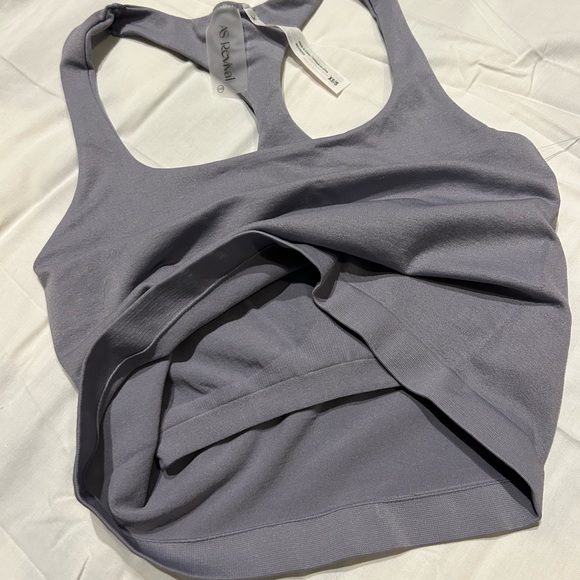 Altar'd State Dusty Purple Athletic Tank with Built in Bra - Picture 5 of 5